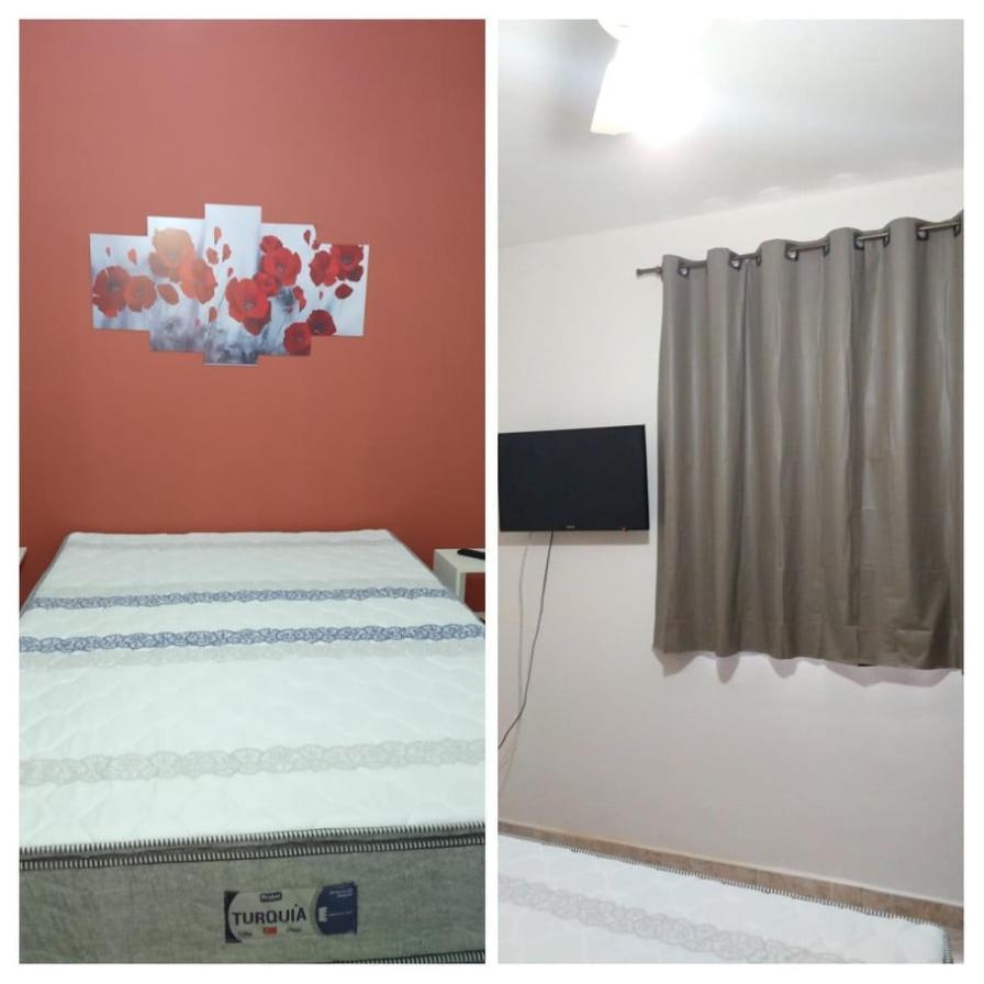Apartamento 100 Mts Praia Roupa Cama Toalha Banho Wi-Fi 500 Mega Port 24 Hs サントス エクステリア 写真