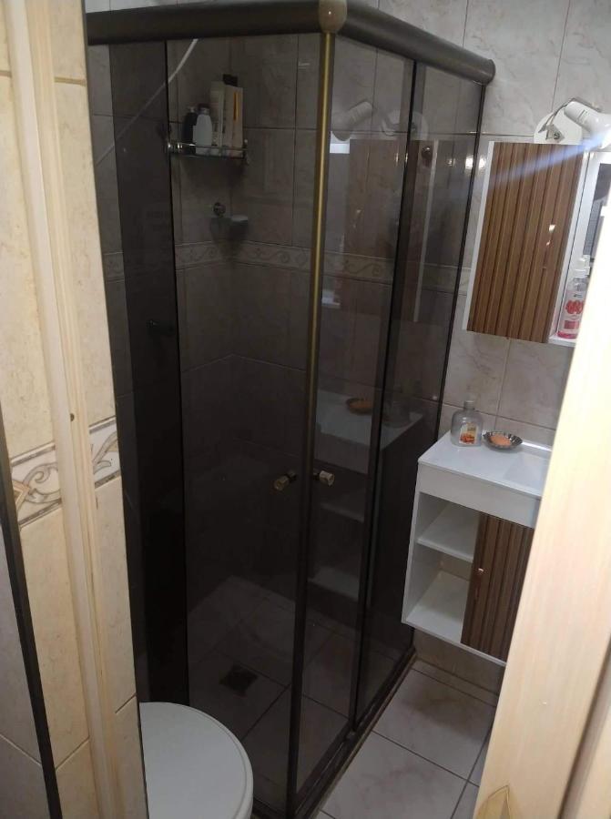 Apartamento 100 Mts Praia Roupa Cama Toalha Banho Wi-Fi 500 Mega Port 24 Hs サントス エクステリア 写真