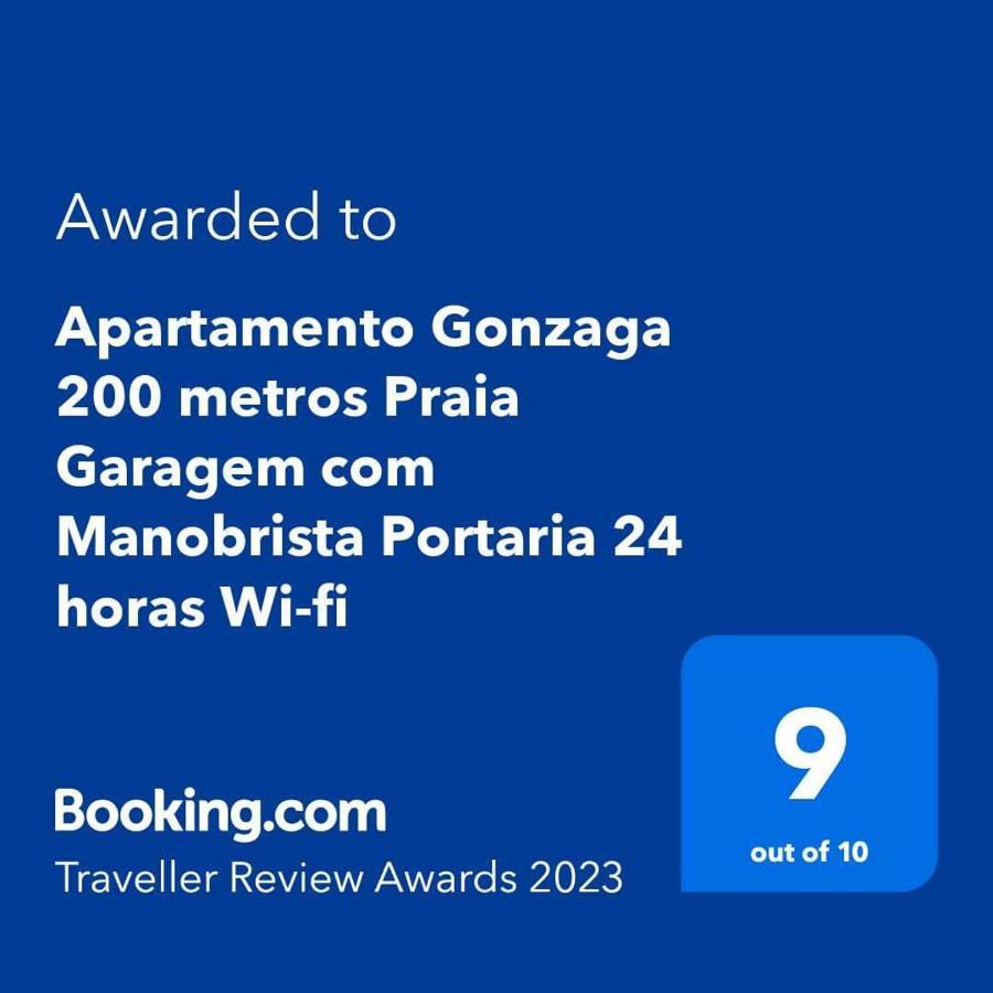 Apartamento 100 Mts Praia Roupa Cama Toalha Banho Wi-Fi 500 Mega Port 24 Hs サントス エクステリア 写真