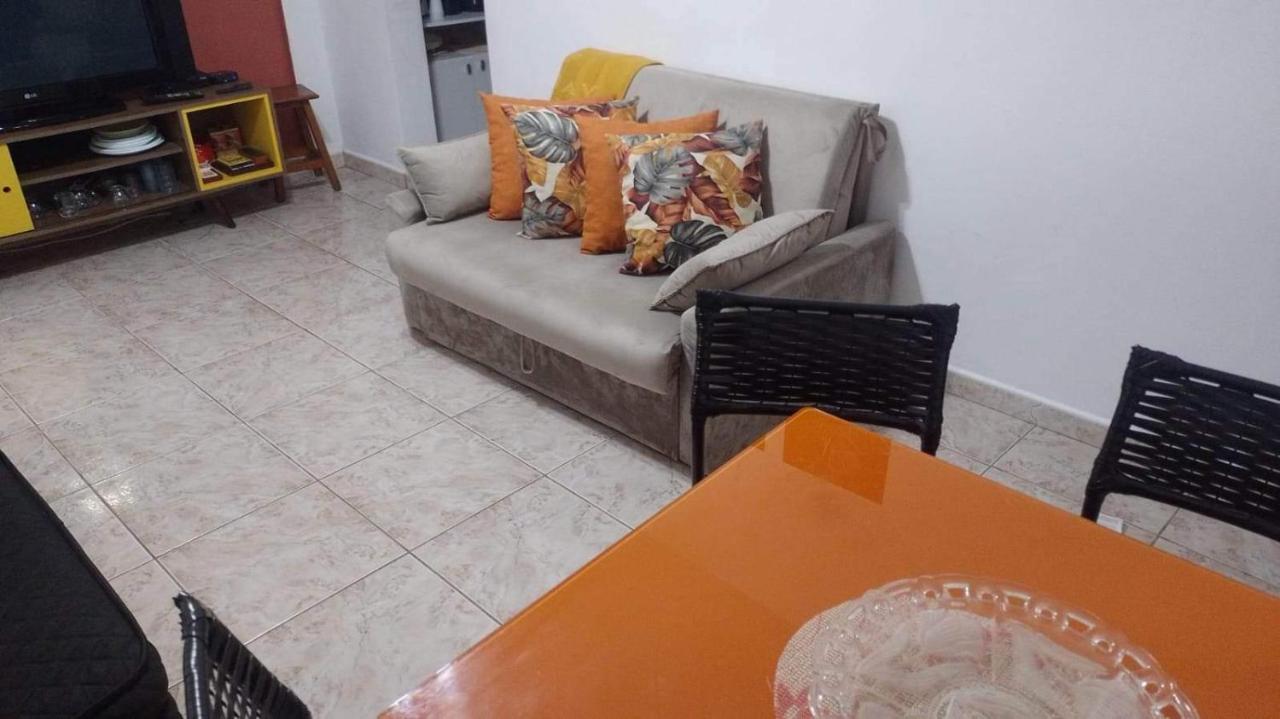 Apartamento 100 Mts Praia Roupa Cama Toalha Banho Wi-Fi 500 Mega Port 24 Hs サントス エクステリア 写真